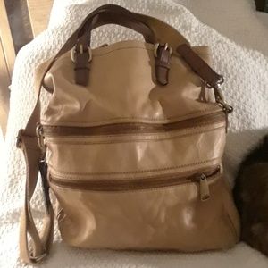 New leather Fossil bag